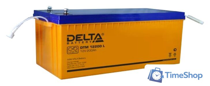 Аккумулятор для ИБП Delta DTM 12200 L (12В/200 А·ч) - Изображение №1 — Интернет-магазин Time-Shop