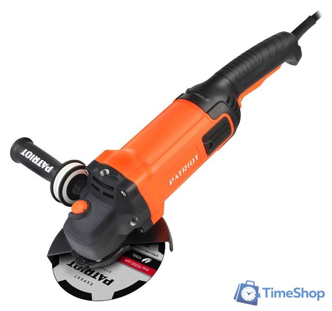Угловая шлифмашина Patriot AG 150 110301155 - Изображение №2 — Интернет-магазин Time-Shop