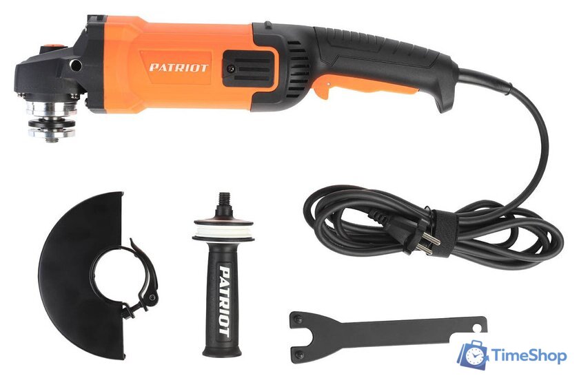 Угловая шлифмашина Patriot AG 150 110301155 - Изображение №10 — Интернет-магазин Time-Shop