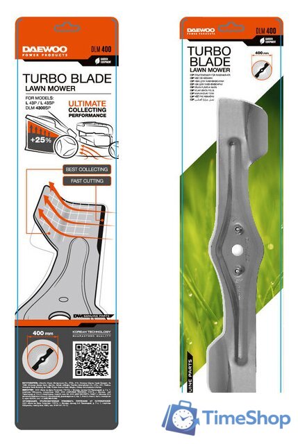 Нож для газонокосилки Daewoo Power DLM 400 - Изображение №1 — Интернет-магазин Time-Shop