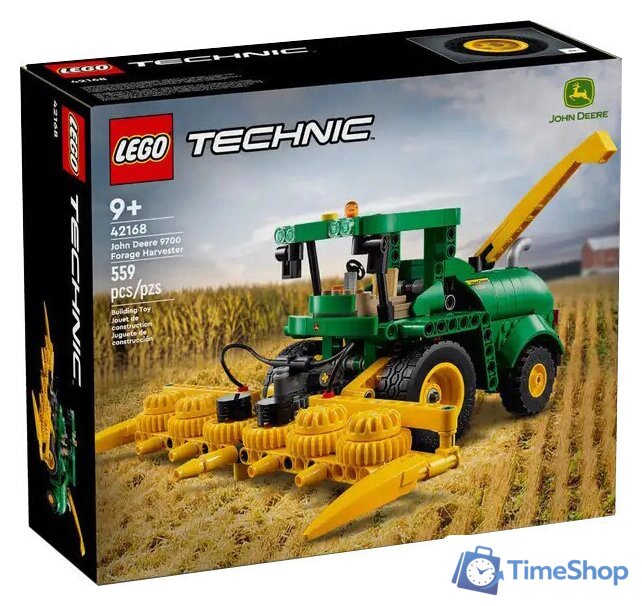 Конструктор LEGO Technic 42168 Кормоуборочный комбайн John Deere 9700 - Изображение №1 — Интернет-магазин Time-Shop