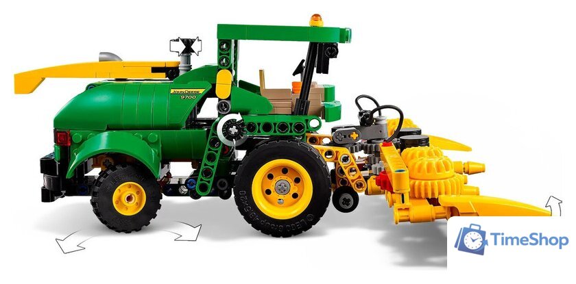 Конструктор LEGO Technic 42168 Кормоуборочный комбайн John Deere 9700 - Изображение №6 — Интернет-магазин Time-Shop