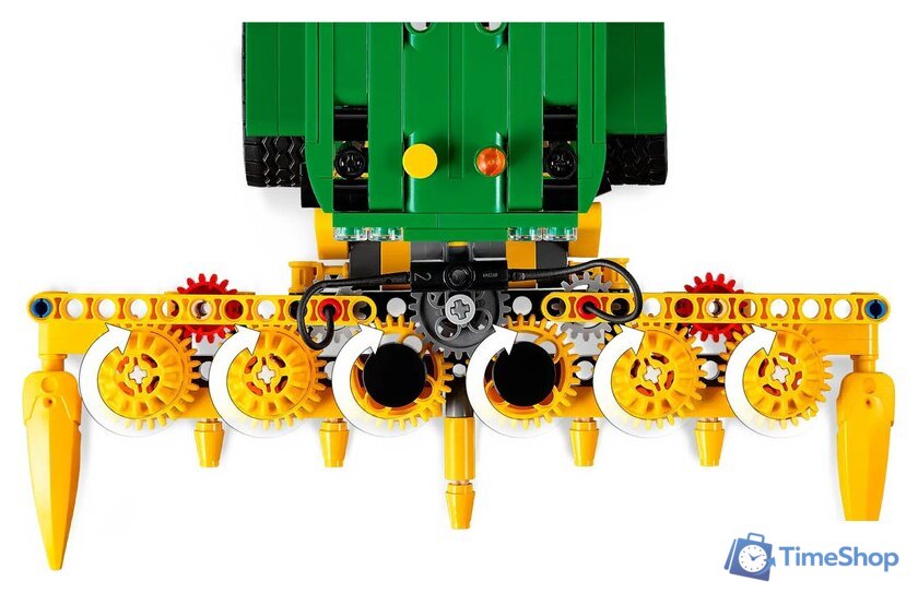 Конструктор LEGO Technic 42168 Кормоуборочный комбайн John Deere 9700 - Изображение №7 — Интернет-магазин Time-Shop
