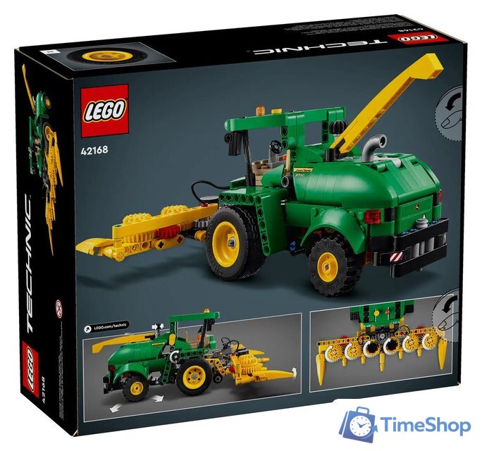 Конструктор LEGO Technic 42168 Кормоуборочный комбайн John Deere 9700 - Изображение №2 — Интернет-магазин Time-Shop