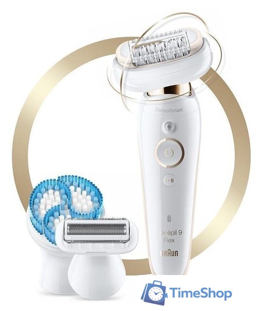 Эпилятор Braun Silk-epil 9 Flex SES 9010 - Изображение №2 — Интернет-магазин Time-Shop