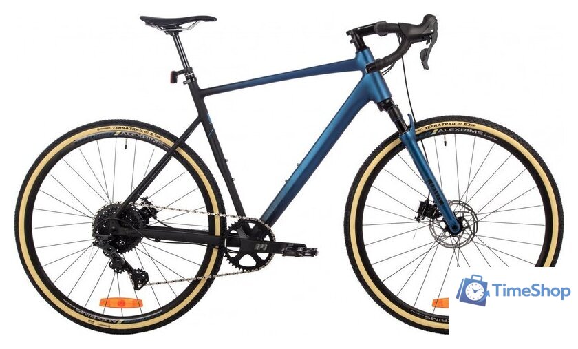 Велосипед Stinger Gravix FS-1 L 2024 (синий) - Изображение №2 — Интернет-магазин Time-Shop