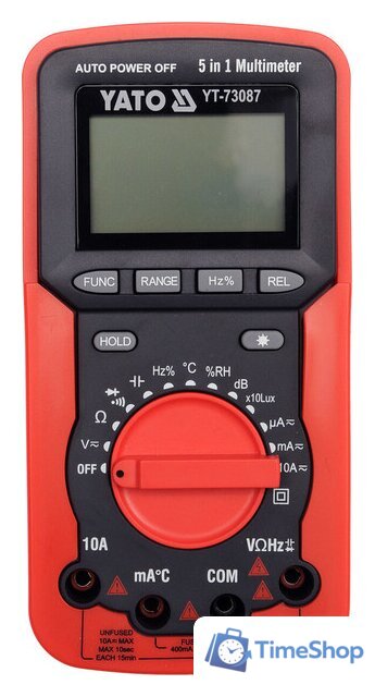 Мультиметр Yato YT-73087 - Изображение №1 — Интернет-магазин Time-Shop