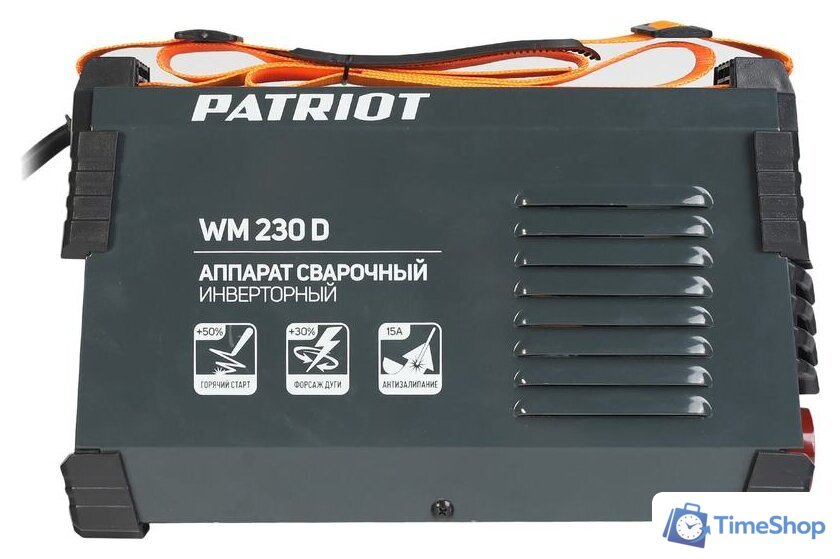 Сварочный инвертор Patriot WM 230D - Изображение №4 — Интернет-магазин Time-Shop