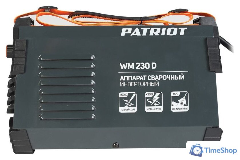 Сварочный инвертор Patriot WM 230D - Изображение №3 — Интернет-магазин Time-Shop