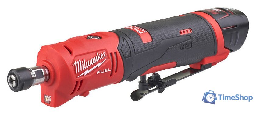 Прямошлифовальная машина Milwaukee M12 Fuel FDGS-422B 4933471436 (с 2-мя АКБ 2 Ah, 4 Ah) - Изображение №3 — Интернет-магазин Time-Shop