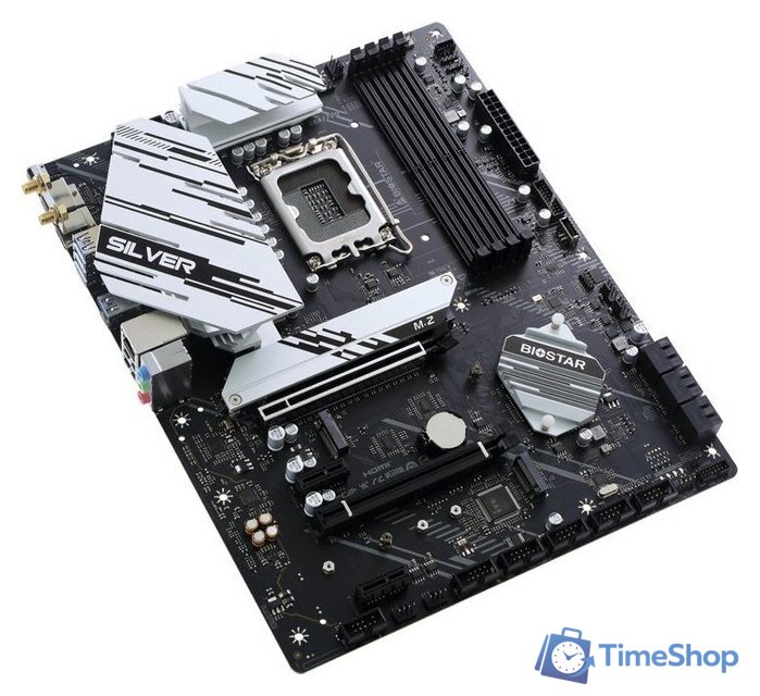 Материнская плата BIOSTAR Z790A-Silver - Изображение №3 — Интернет-магазин Time-Shop