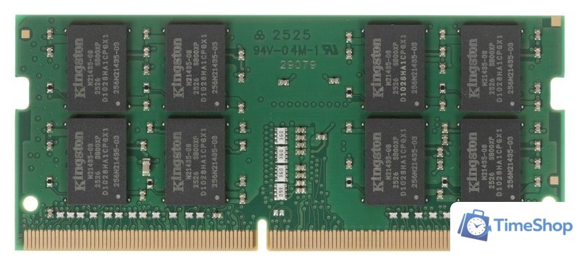 Оперативная память Kingston 16ГБ DDR4 SODIMM 3200 МГц KVR32S22D8/16WP - Изображение №2 — Интернет-магазин Time-Shop