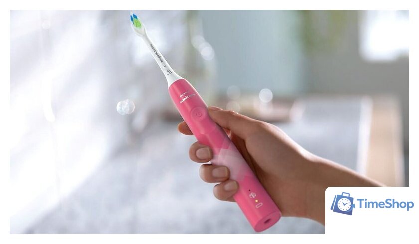 Электрическая зубная щетка Philips Sonicare 4100 HX3689/41 - Изображение №4 — Интернет-магазин Time-Shop