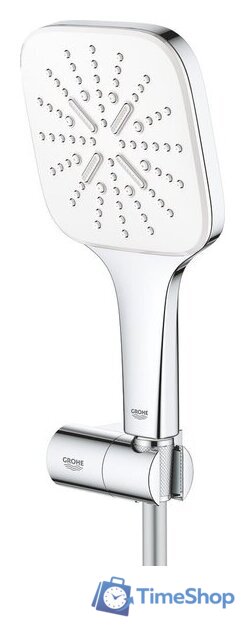 Душевой гарнитур  Grohe Rainshower SmartActive 130 Cube 26588LS0 - Изображение №2 — Интернет-магазин Time-Shop