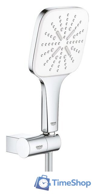 Душевой гарнитур  Grohe Rainshower SmartActive 130 Cube 26588LS0 - Изображение №1 — Интернет-магазин Time-Shop