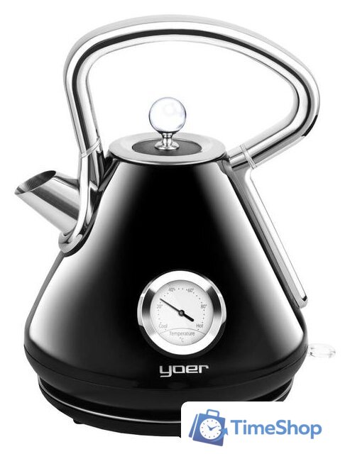 Электрический чайник Yoer Crystal EK02BK - Изображение №1 — Интернет-магазин Time-Shop