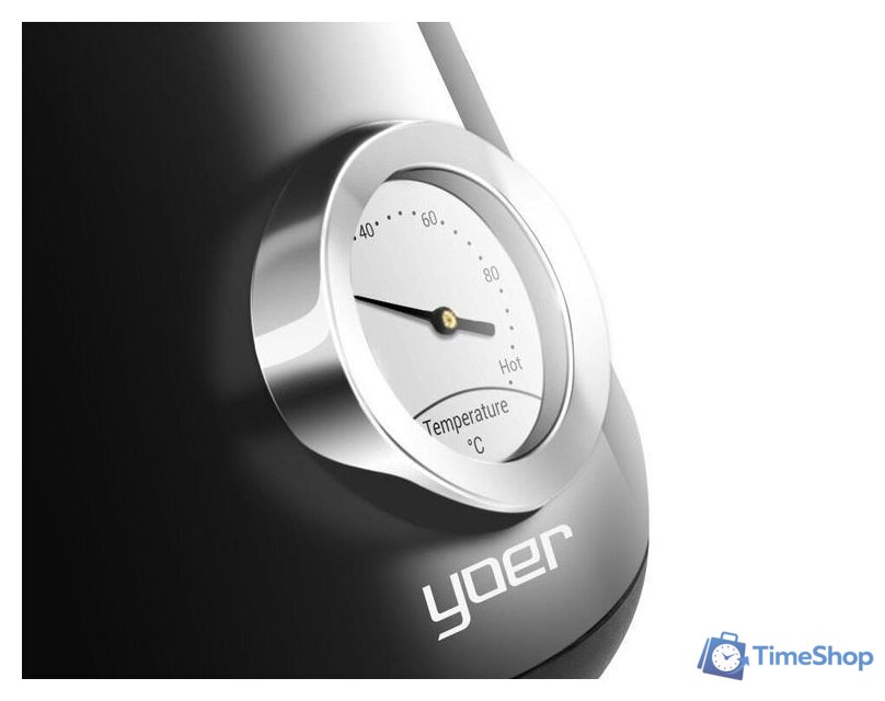 Электрический чайник Yoer Crystal EK02BK - Изображение №4 — Интернет-магазин Time-Shop