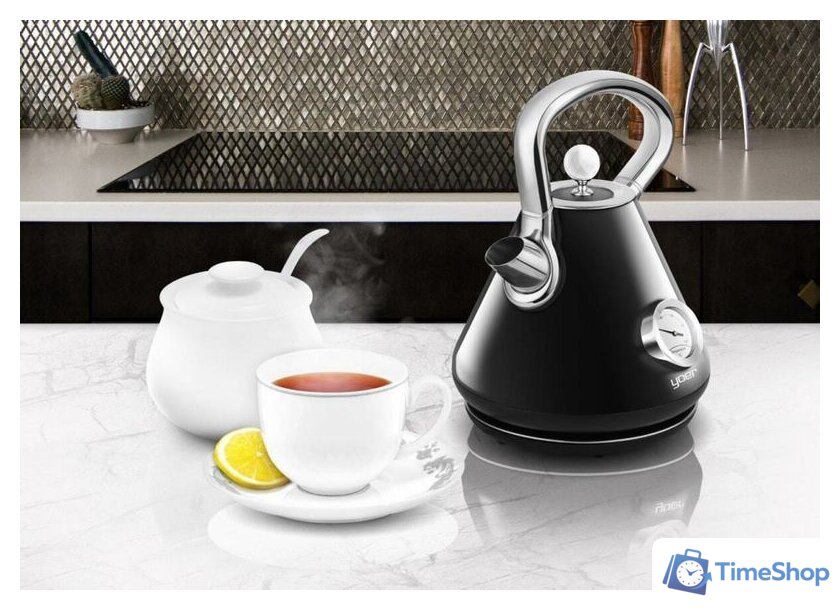 Электрический чайник Yoer Crystal EK02BK - Изображение №6 — Интернет-магазин Time-Shop