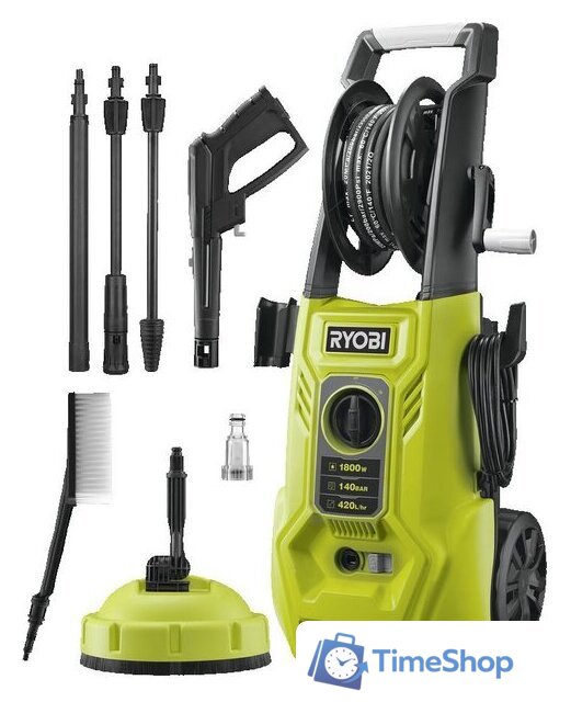 Мойка высокого давления Ryobi RY140PWA - Изображение №1 — Интернет-магазин Time-Shop