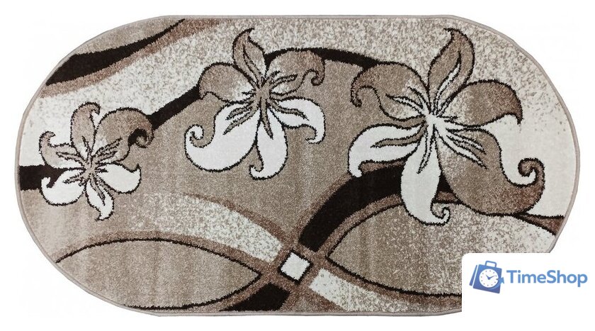 Ковер для жилой комнаты Витебские ковры Эспрессо овал f1673z7 (2x3) - Изображение №2 — Интернет-магазин Time-Shop