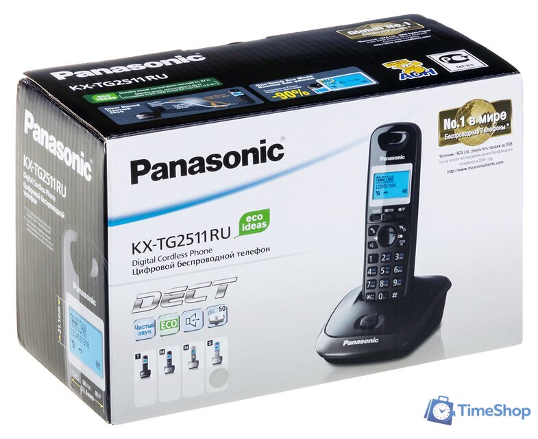 Радиотелефон Panasonic KX-TG2511RUS - Изображение №8 — Интернет-магазин Time-Shop