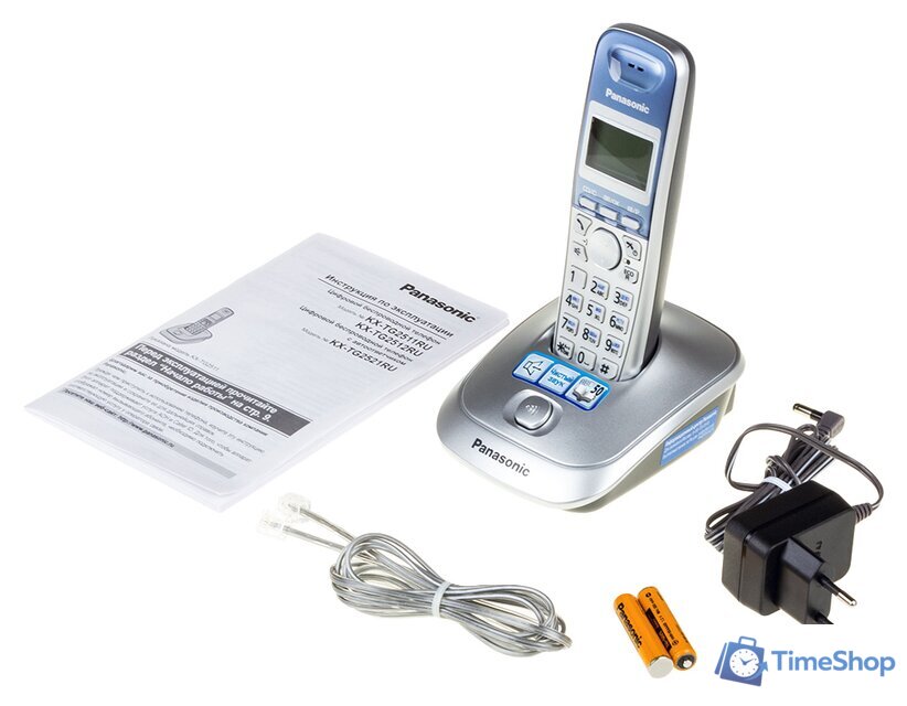 Радиотелефон Panasonic KX-TG2511RUS - Изображение №7 — Интернет-магазин Time-Shop