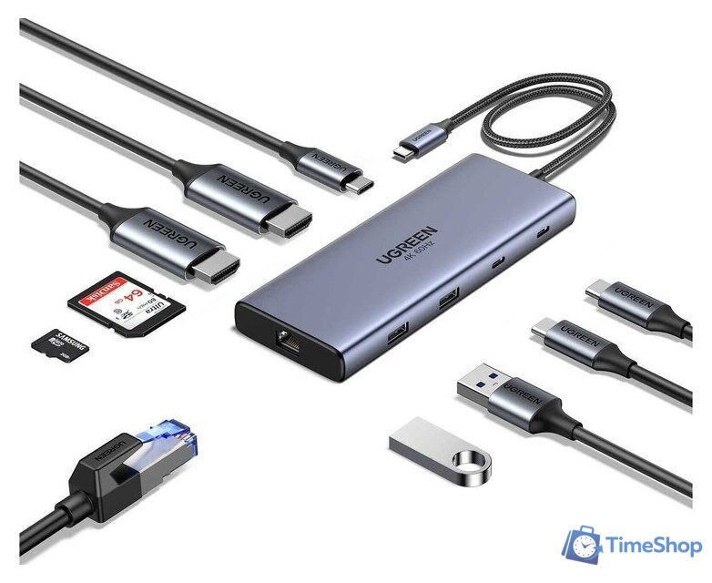 Док-станция Ugreen CM639 45380 - Изображение №2 — Интернет-магазин Time-Shop