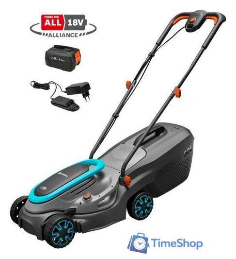 Газонокосилка Gardena PowerMax 32/18V P4A 14632-20 - Изображение №1 — Интернет-магазин Time-Shop