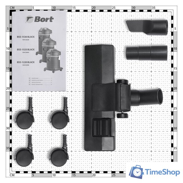 Пылесос Bort BSS-1525 Black - Изображение №4 — Интернет-магазин Time-Shop