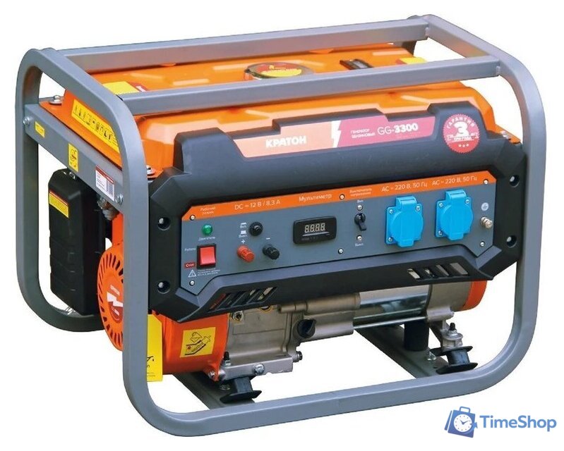Бензиновый генератор Кратон GG-3300 - Изображение №1 — Интернет-магазин Time-Shop