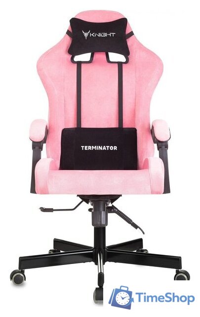 Офисное кресло Knight Terminator (розовый Velvet 36) - Изображение №2 — Интернет-магазин Time-Shop