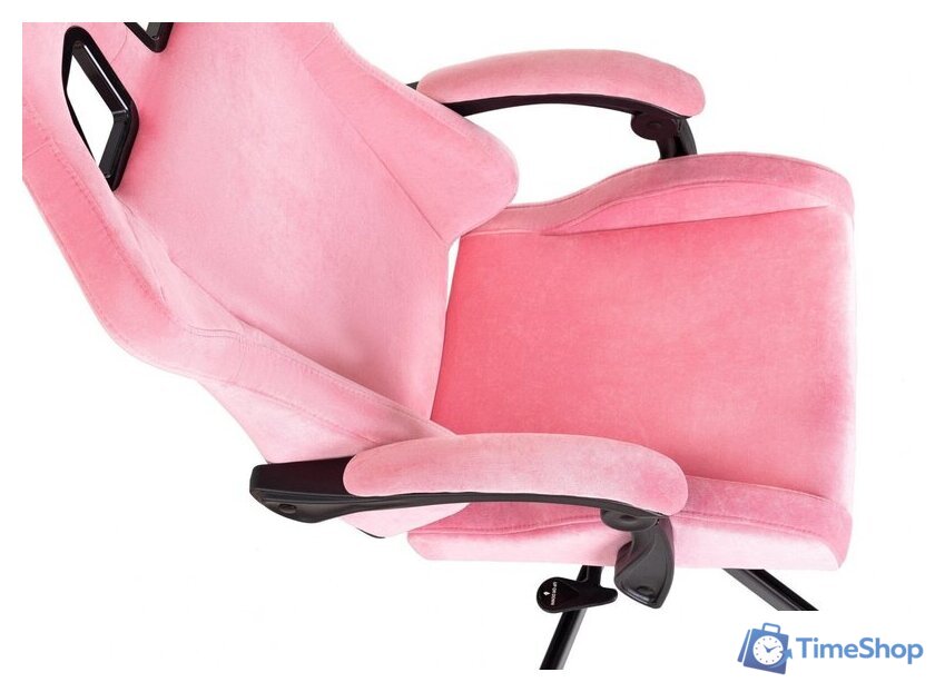 Офисное кресло Knight Terminator (розовый Velvet 36) - Изображение №10 — Интернет-магазин Time-Shop