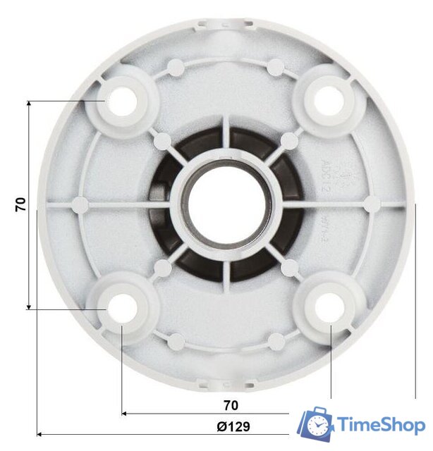 Крепление для камер видеонаблюдения Dahua DH-PFB220C - Изображение №5 — Интернет-магазин Time-Shop