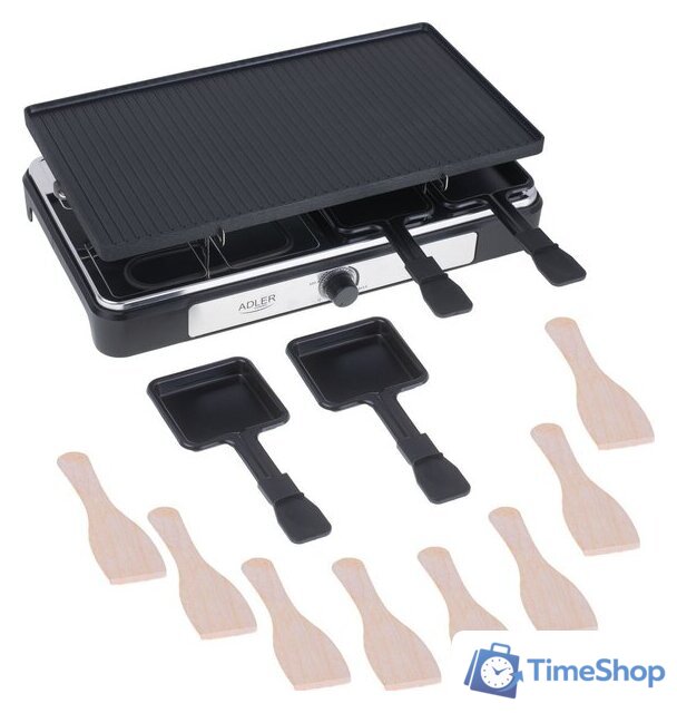 Раклетница Adler AD 6616 - Изображение №8 — Интернет-магазин Time-Shop