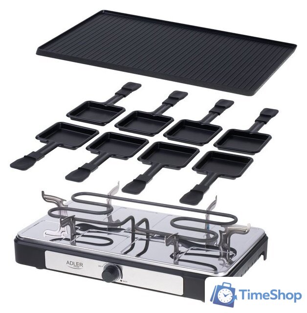 Раклетница Adler AD 6616 - Изображение №2 — Интернет-магазин Time-Shop