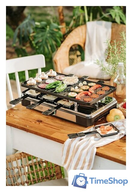 Раклетница Adler AD 6616 - Изображение №14 — Интернет-магазин Time-Shop