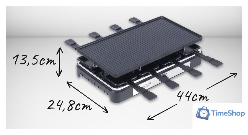 Раклетница Adler AD 6616 - Изображение №4 — Интернет-магазин Time-Shop