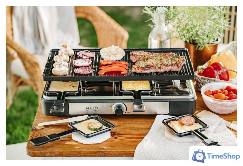 Раклетница Adler AD 6616 - Изображение №15 — Интернет-магазин Time-Shop