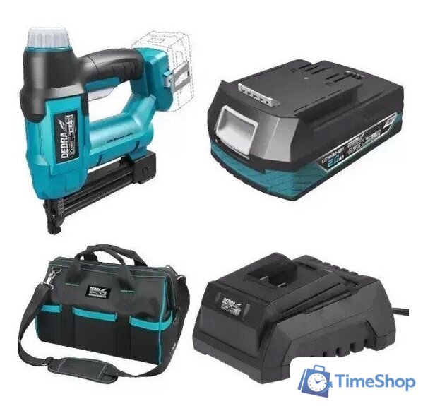 Степлер Dedra DED7012 (с 1-им АКБ, сумка) - Изображение №1 — Интернет-магазин Time-Shop