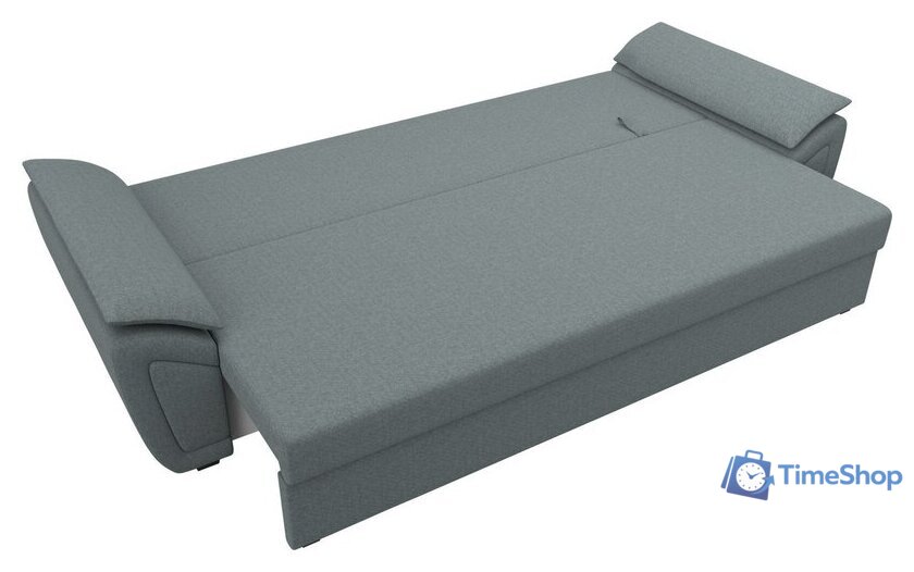 Диван Лига диванов Нэстор Лайт 121553 (рогожка амур серый) - Изображение №7 — Интернет-магазин Time-Shop