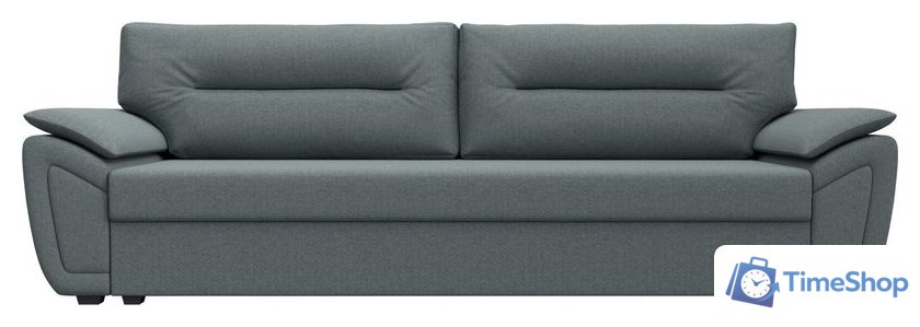 Диван Лига диванов Нэстор Лайт 121553 (рогожка амур серый) - Изображение №2 — Интернет-магазин Time-Shop