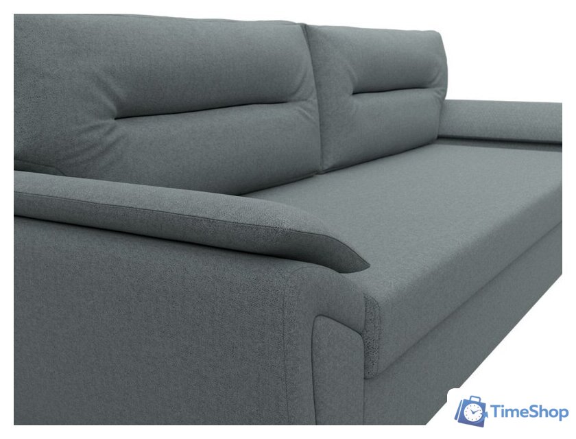 Диван Лига диванов Нэстор Лайт 121553 (рогожка амур серый) - Изображение №3 — Интернет-магазин Time-Shop