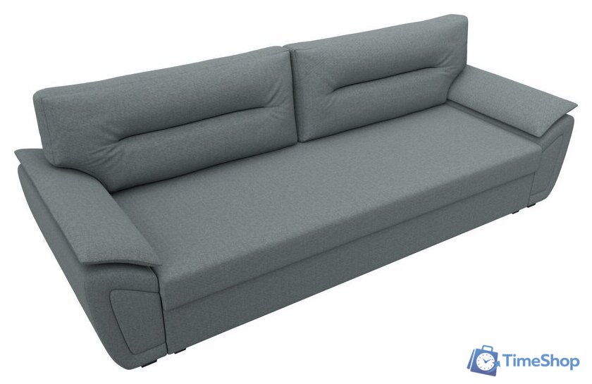 Диван Лига диванов Нэстор Лайт 121553 (рогожка амур серый) - Изображение №6 — Интернет-магазин Time-Shop