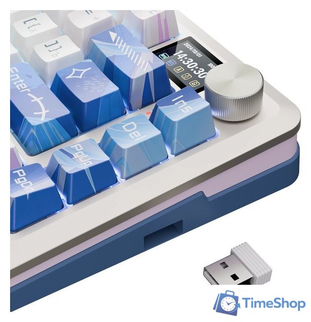 Клавиатура Redragon Flekact Pro (белый/сиреневый/синий) - Изображение №9 — Интернет-магазин Time-Shop