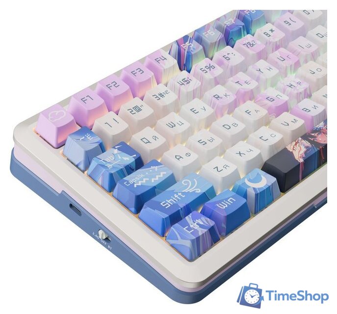 Клавиатура Redragon Flekact Pro (белый/сиреневый/синий) - Изображение №6 — Интернет-магазин Time-Shop