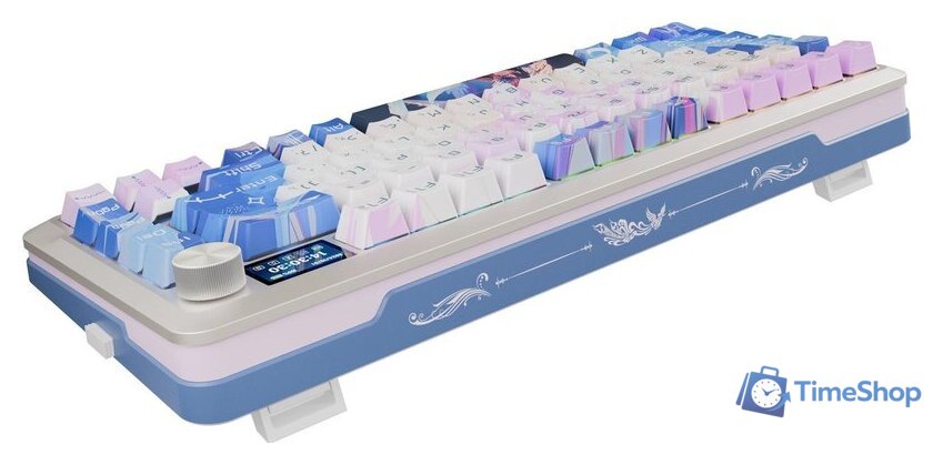 Клавиатура Redragon Flekact Pro (белый/сиреневый/синий) - Изображение №4 — Интернет-магазин Time-Shop
