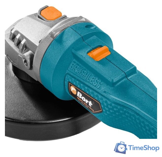 Угловая шлифмашина Bort BWS-21Li-Pro (без АКБ) - Изображение №6 — Интернет-магазин Time-Shop