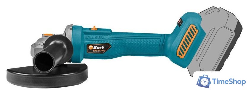 Угловая шлифмашина Bort BWS-21Li-Pro (без АКБ) - Изображение №7 — Интернет-магазин Time-Shop