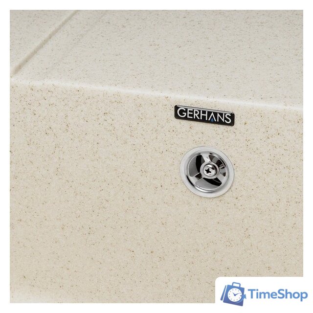 Кухонная мойка Gerhans B27 (бежевый) - Изображение №5 — Интернет-магазин Time-Shop