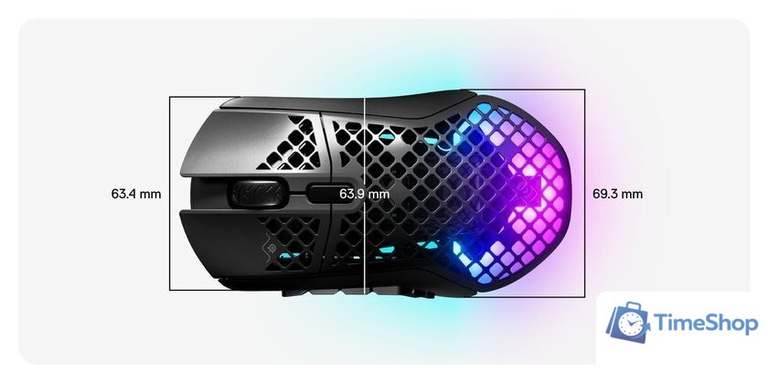 Игровая мышь SteelSeries Aerox 9 Wireless - Изображение №11 — Интернет-магазин Time-Shop